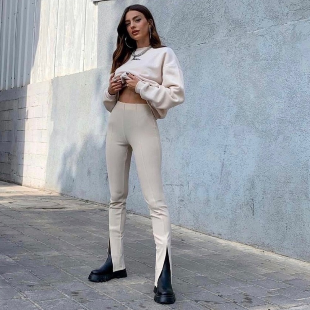 Front Slit pants